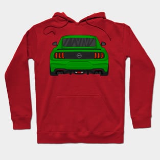 MUSTANG GT GREEN Hoodie